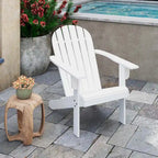 Costway Patio Adirondack Chair with Inclined Seat High Backrest & Wide - See Details