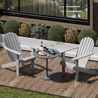 Costway Patio Adirondack Chair with Inclined Seat High Backrest & Wide - See Details