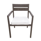 Acacia Wood Outdoor Table and Chairs Set for Patio (Set of 7)