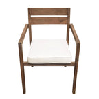 Acacia Wood Outdoor Table and Chairs Set for Patio (Set of 7)