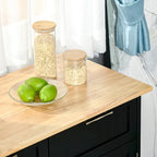 41 Modern Rolling Kitchen Island On Wheels(no include stool)