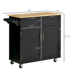 41 Modern Rolling Kitchen Island On Wheels(no include stool)