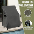 Outdoor Kitchen Island With Storage(no include stool)