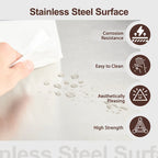 Outdoor Grill Cart With Stainless Steel Tabletop(no include stool)