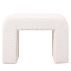 Vint 26 Modern Bench Upholstered in Velvet or Boucle With Padded Foam Seat for Living Room Bedroom Home Office