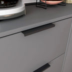 Modern Storage Cabinet with 3 Drawers and Adjustable Shelf for Living Room, Home Office, Entryway