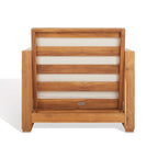 SAFAVIEH Couture Beth Outdoor Teak Club Chair - 32W x 37D x 29H