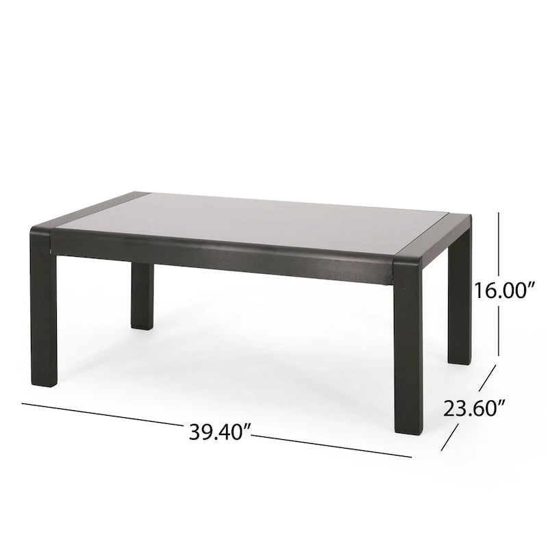 Maya Bay Aluminum Chat Set by Christopher Knight Home