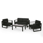 Maya Bay Aluminum Chat Set by Christopher Knight Home
