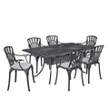 Grenada 7 Piece Dining Set with Cushions by homestyles