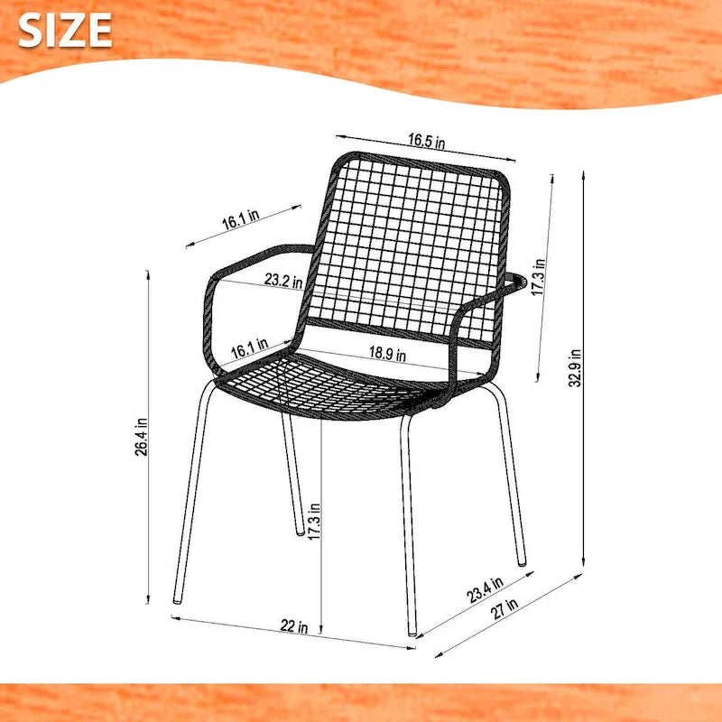 Amazonia Rouge Outdoor 9pc Patio Dining Set - With Cushions