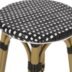 Starla Outdoor Aluminum and Wicker 29.5 Inch Barstools (Set of 2) by Christopher Knight Home - N/A