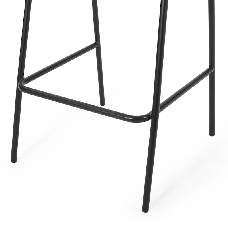 Baltimore Outdoor Modern Barstool (Set of 2) by Christopher Knight Home