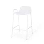 Baltimore Outdoor Modern Barstool (Set of 2) by Christopher Knight Home