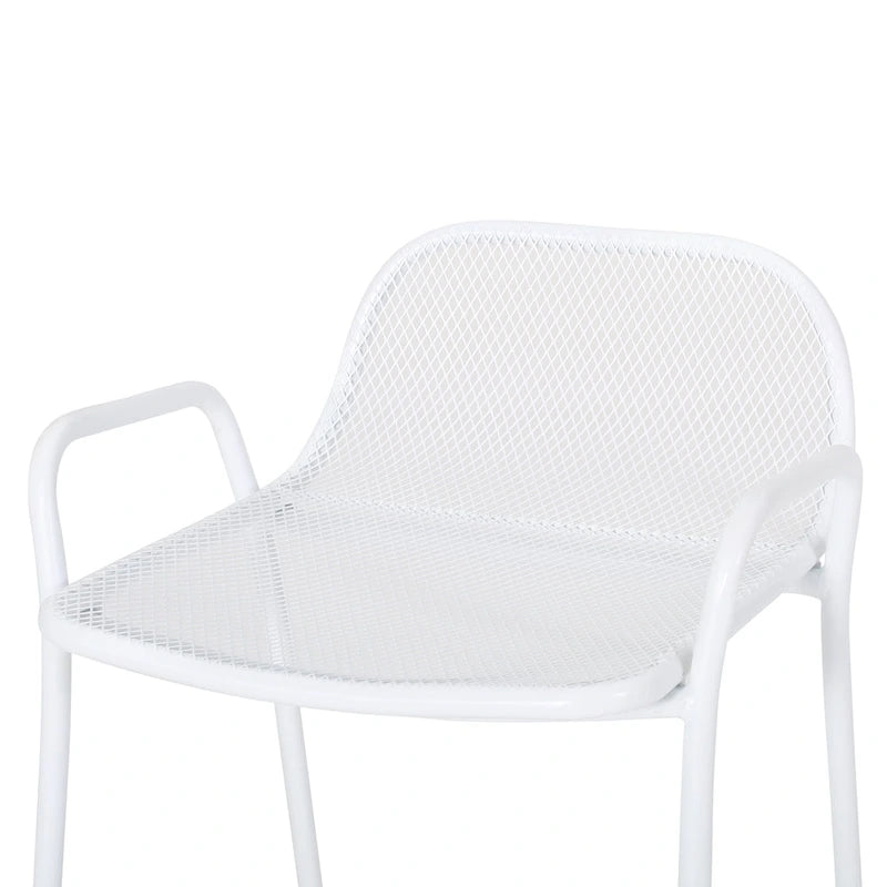 Baltimore Outdoor Modern Barstool (Set of 2) by Christopher Knight Home