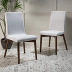 Orrin Mid-Century Fabric Dining Chair (Set of 2) by