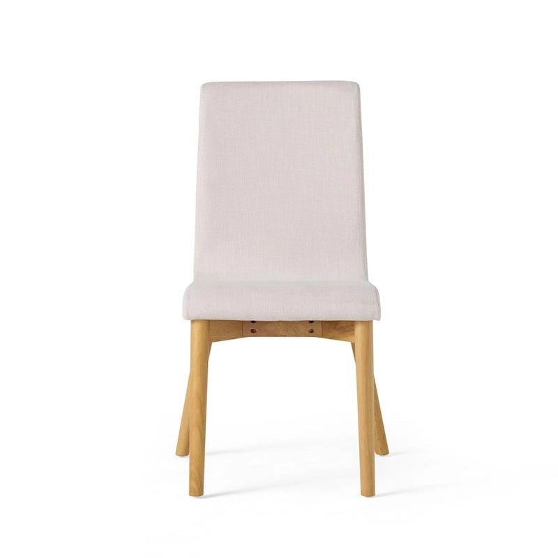 Orrin Mid-Century Fabric Dining Chair (Set of 2) by