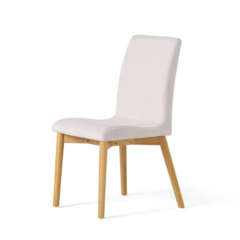 Orrin Mid-Century Fabric Dining Chair (Set of 2) by