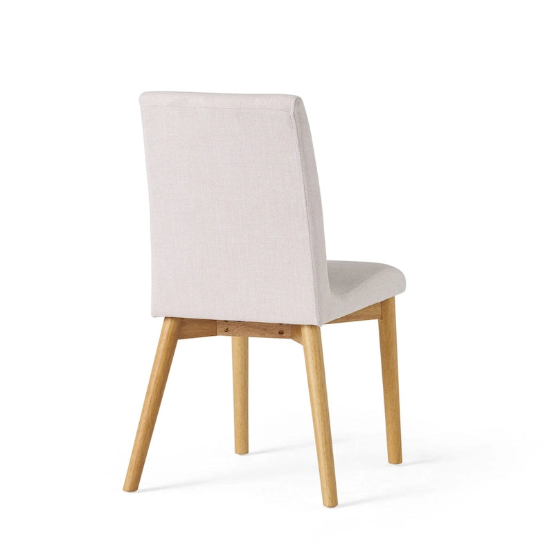 Orrin Mid-Century Fabric Dining Chair (Set of 2) by