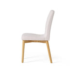 Orrin Mid-Century Fabric Dining Chair (Set of 2) by