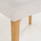 Orrin Mid-Century Fabric Dining Chair (Set of 2) by