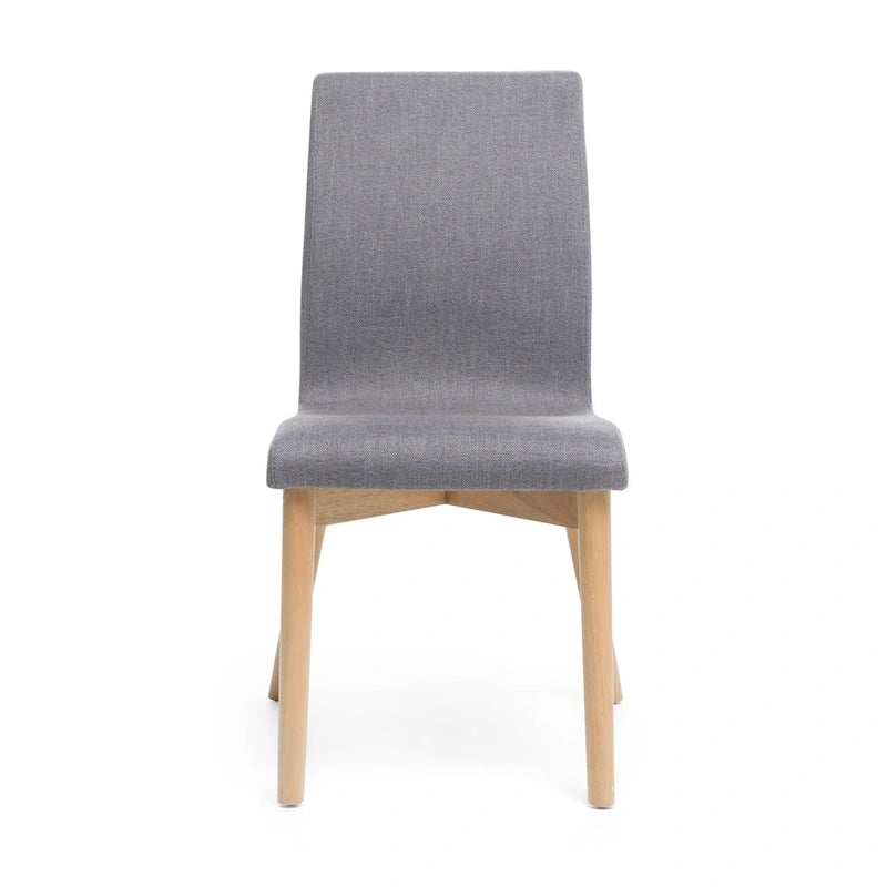 Orrin Mid-Century Fabric Dining Chair (Set of 2) by