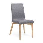 Orrin Mid-Century Fabric Dining Chair (Set of 2) by