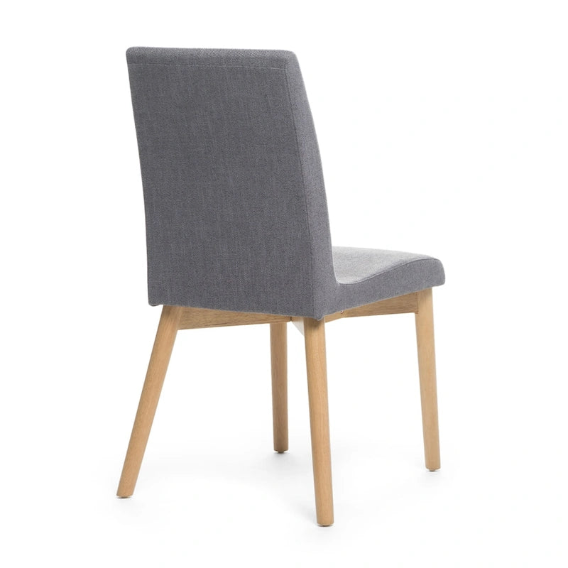Orrin Mid-Century Fabric Dining Chair (Set of 2) by