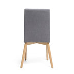 Orrin Mid-Century Fabric Dining Chair (Set of 2) by