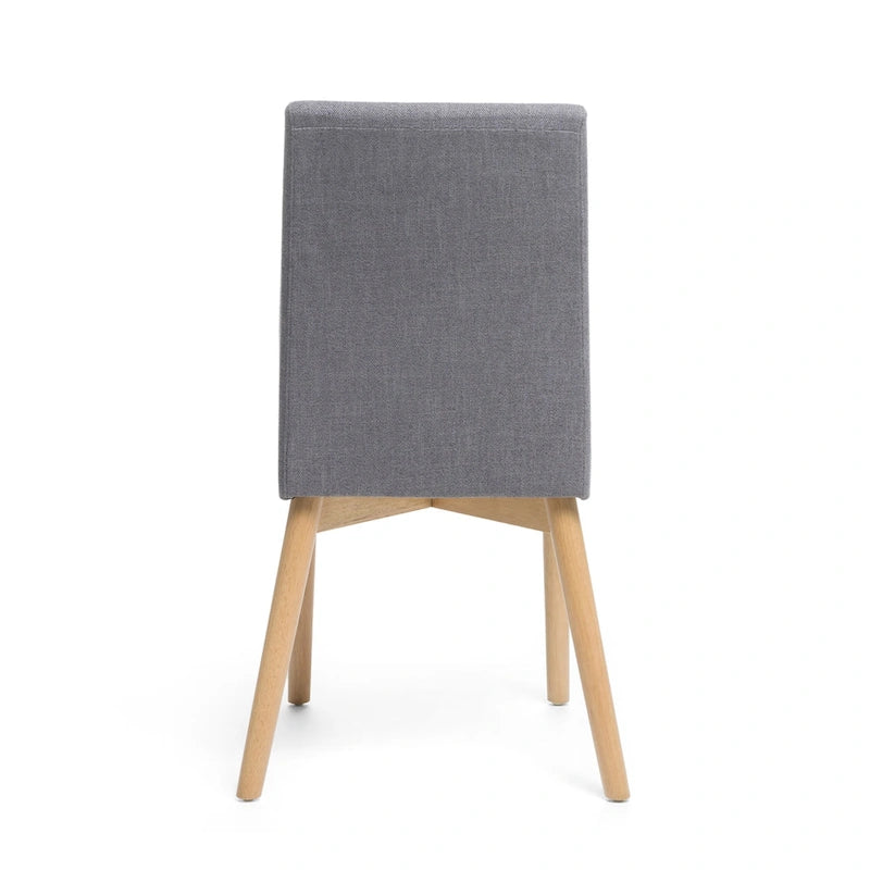 Orrin Mid-Century Fabric Dining Chair (Set of 2) by