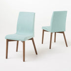Orrin Mid-Century Fabric Dining Chair (Set of 2) by