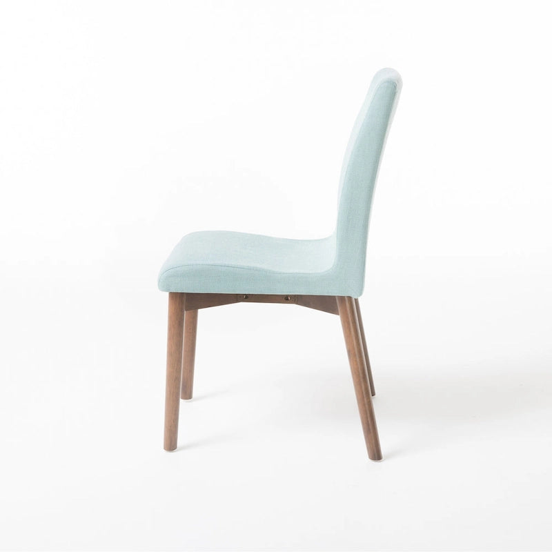 Orrin Mid-Century Fabric Dining Chair (Set of 2) by