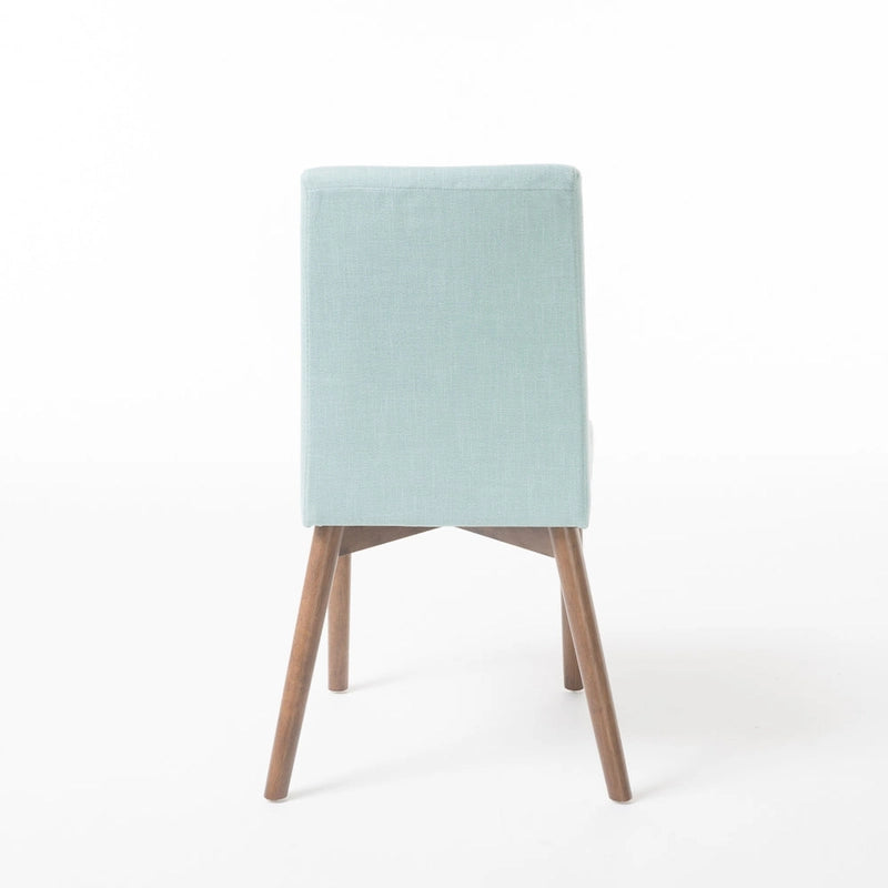 Orrin Mid-Century Fabric Dining Chair (Set of 2) by