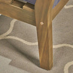 Peyton Outdoor Wooden Club Chair (Set of 4) by Christopher Knight Home