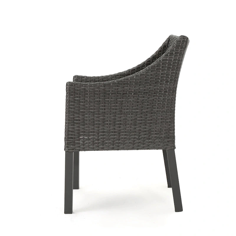 Owen Wood and Wicker 5-piece Dining Set by Christopher Knight Home
