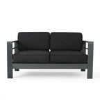 Cape Coral Outdoor Loveseat and Fire Pit Set by Christopher Knight Home