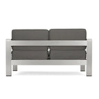 Cape Coral Outdoor Loveseat and Fire Pit Set by Christopher Knight Home