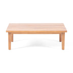 Isla Outdoor 4-seater Coffee Table Chat Set by Christopher Knight Home