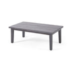 Isla Outdoor 4-seater Coffee Table Chat Set by Christopher Knight Home