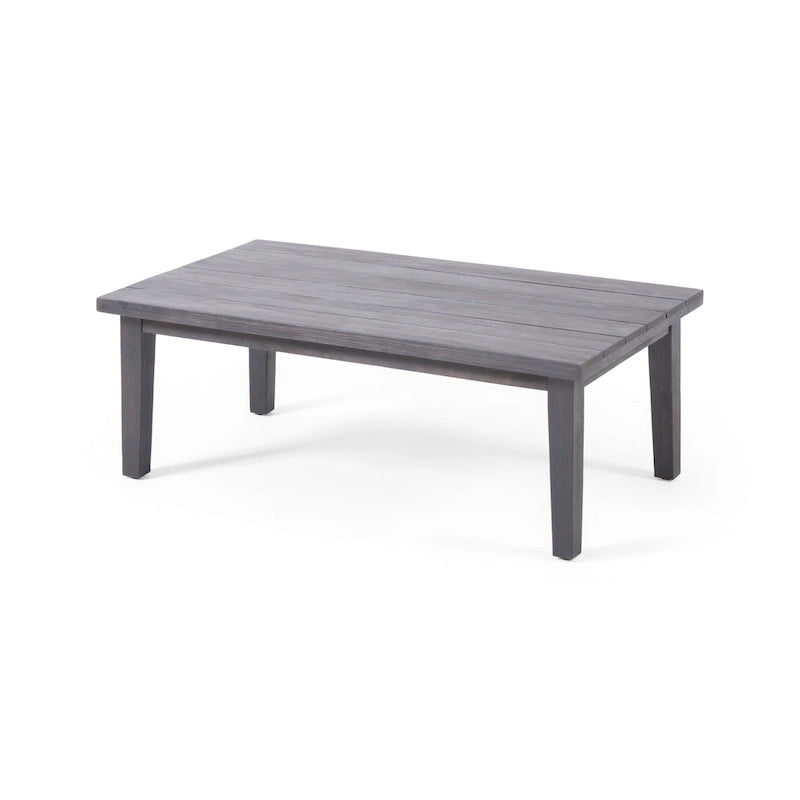 Isla Outdoor 4-seater Coffee Table Chat Set by Christopher Knight Home