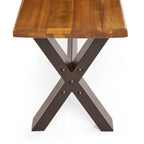 Sanibel Outdoor 3-piece Acacia Wood Dining Set by Christopher Knight Home