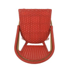 Shelton Wicker and Aluminum Outdoor 29.5 Inch Barstools by Christopher Knight Home