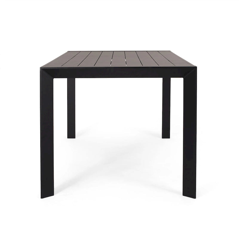 Templin Outdoor Mesh and Aluminum 7 Piece Dining Set by Christopher Knight Home
