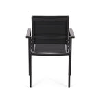 Templin Outdoor Mesh and Aluminum 7 Piece Dining Set by Christopher Knight Home