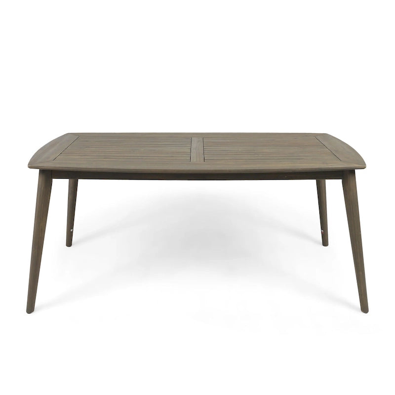 Sunqueen Outdoor Acacia Wood Rectangle Dining Table by Christopher Knight Home - 71.00 x 35.50 x 29.25