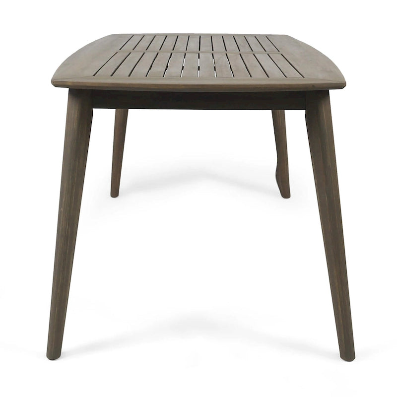 Sunqueen Outdoor Acacia Wood Rectangle Dining Table by Christopher Knight Home - 71.00 x 35.50 x 29.25