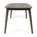 Sunqueen Outdoor Acacia Wood Rectangle Dining Table by Christopher Knight Home - 71.00 x 35.50 x 29.25