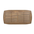 Sunqueen Outdoor Acacia Wood Rectangle Dining Table by Christopher Knight Home - 71.00 x 35.50 x 29.25