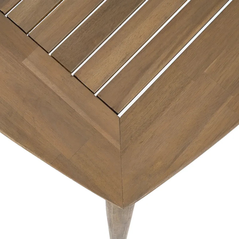 Sunqueen Outdoor Acacia Wood Rectangle Dining Table by Christopher Knight Home - 71.00 x 35.50 x 29.25