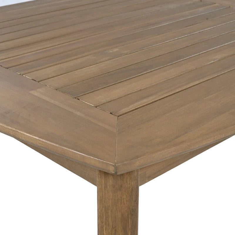 Sunqueen Outdoor Acacia Wood Rectangle Dining Table by Christopher Knight Home - 71.00 x 35.50 x 29.25